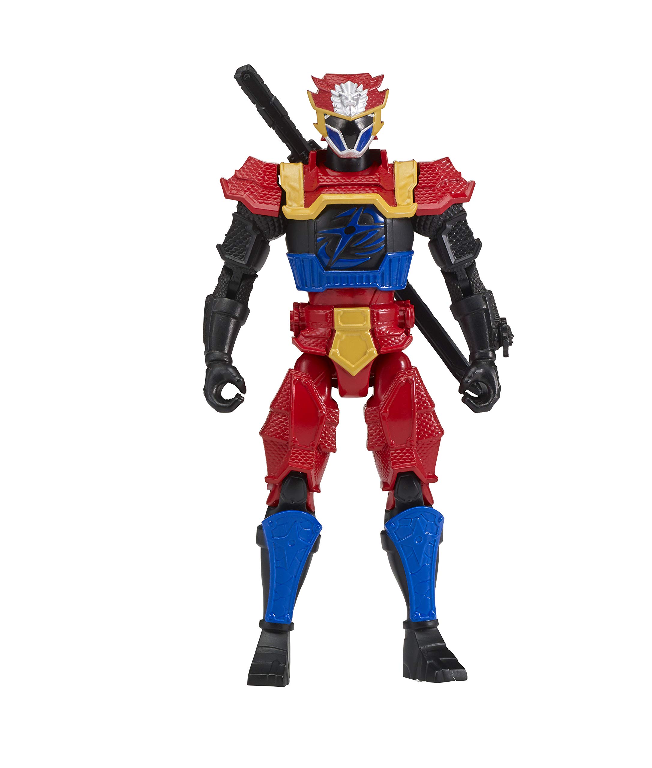 Power Rangers 43938 Blue Power Up Lion Fire Armour Figure