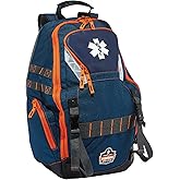 Ergodyne Arsenal 5244 Medic First Responder Trauma Backpack Jump Bag for EMS, Police, Firefighters, Blue