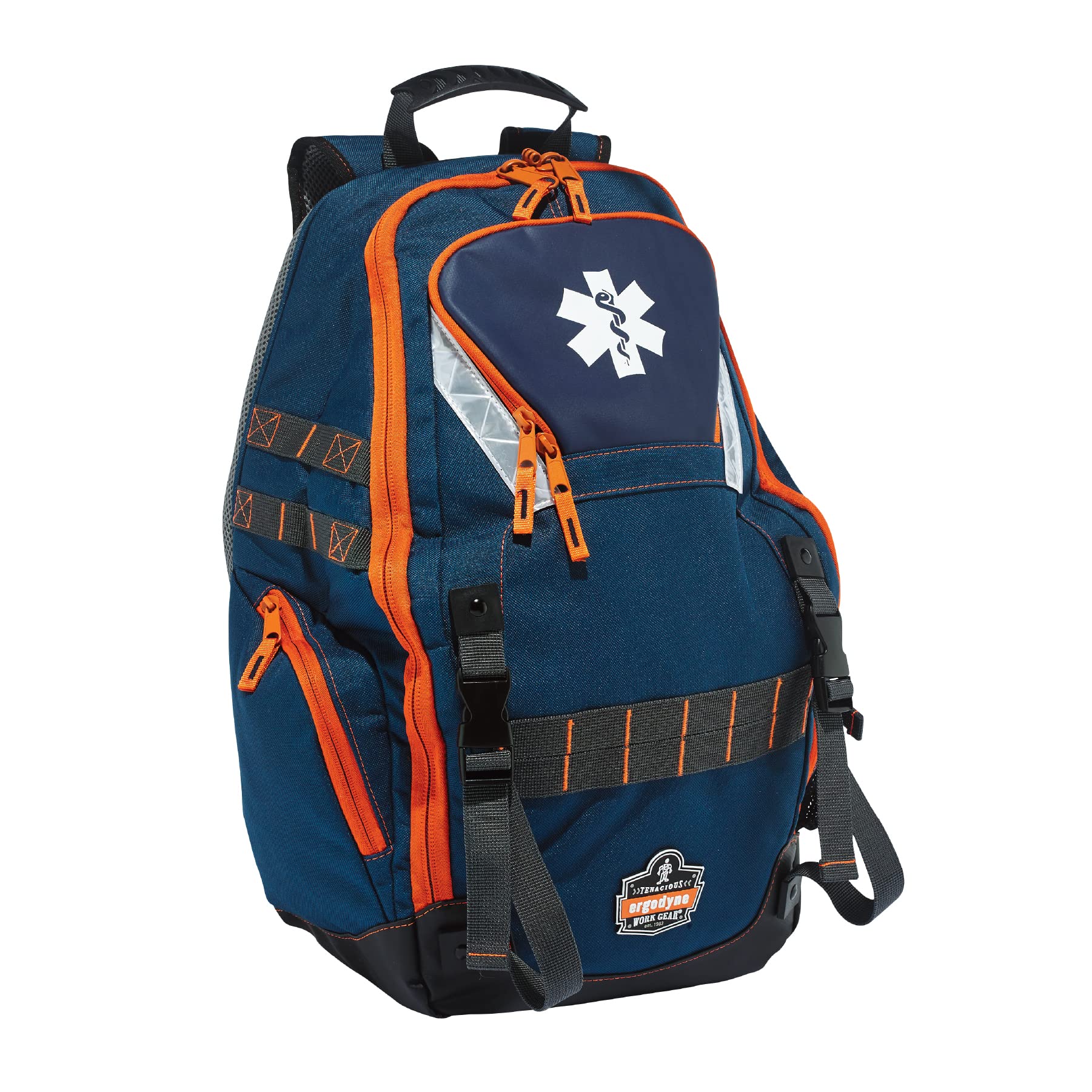 Photo 1 of Ergodyne Arsenal 5244 Medic First Responder Trauma Backpack Jump Bag for EMS, Police, Firefighters, Blue