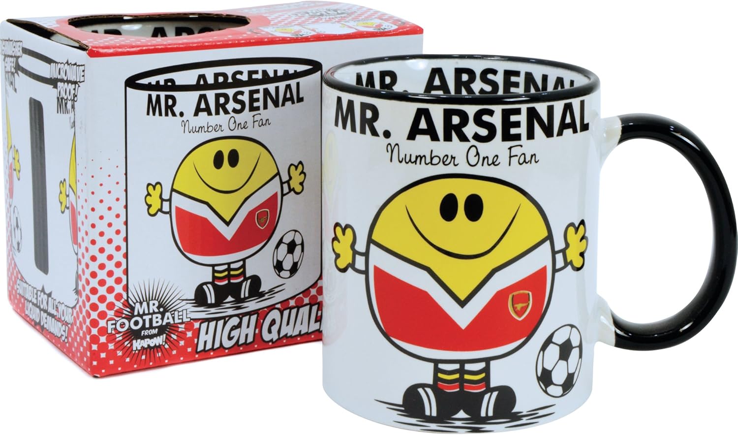 Kapow Gifts MR GOONER FOOTBALL MUG great gift for the Arsenal fan