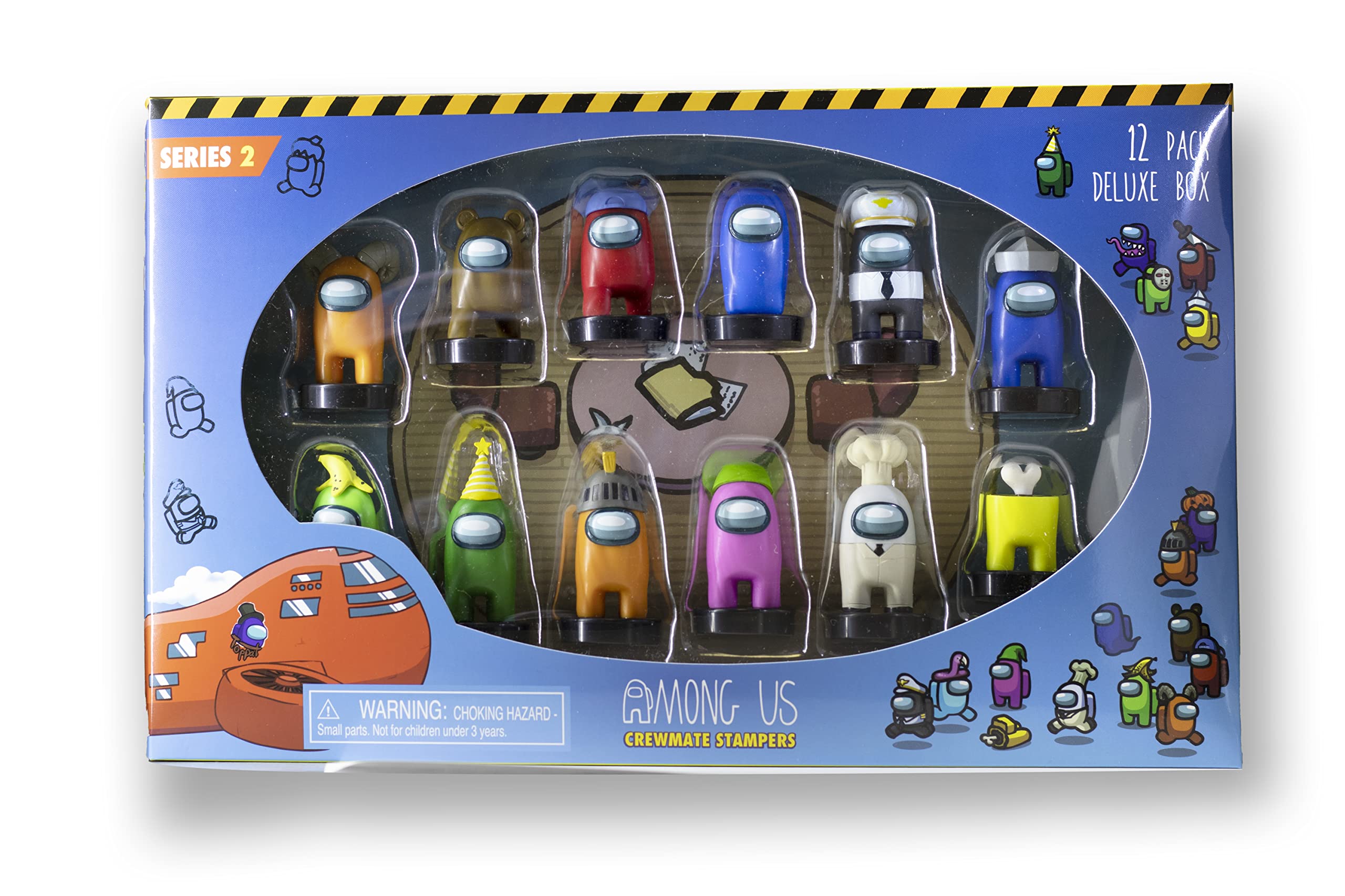 P.M.I. Among Us Crewmate Stampers 12 Pack Deluxe Box (S2)