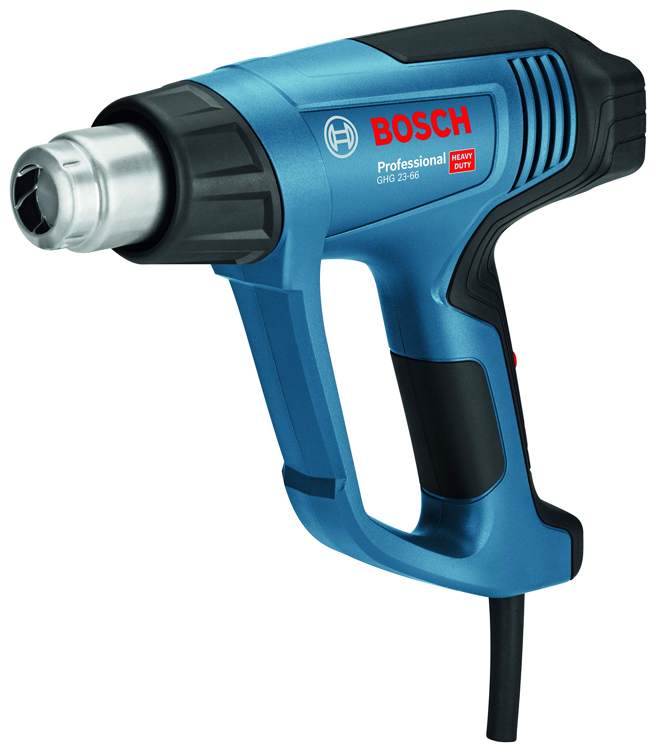 Bosch Professional Heat Gun GHG 23-66 (110V, 2.300 W, incl. Glass Protection Nozzle 75 mm, Surface Nozzle 50 mm, Carrying Case)
