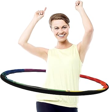 Powerhoop Deluxe Fitness Hula Hoop with Adjustable Weight: Amazon ...