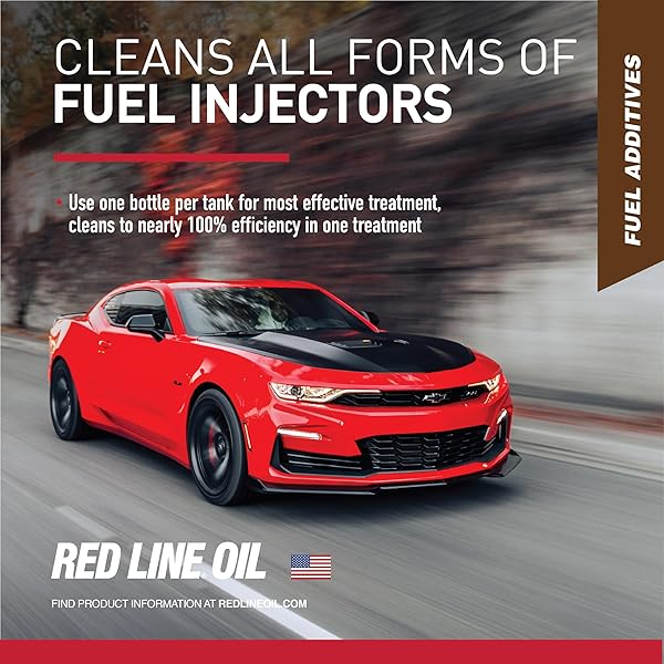RED LINE 60103 SI-1 COMPLETE FUEL SYSTEM CLEANER, CLEANS AND PREVENTS CORROSION IN FUEL SYSTEMS, CLEANS INJECTORS, CARBURETORS, VALVE AND COMBUSTION CHAMBER DEPOSITS – 15 OUNCE