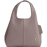 COACH Polished Pebble Leather Lana Shoulder Bag 23