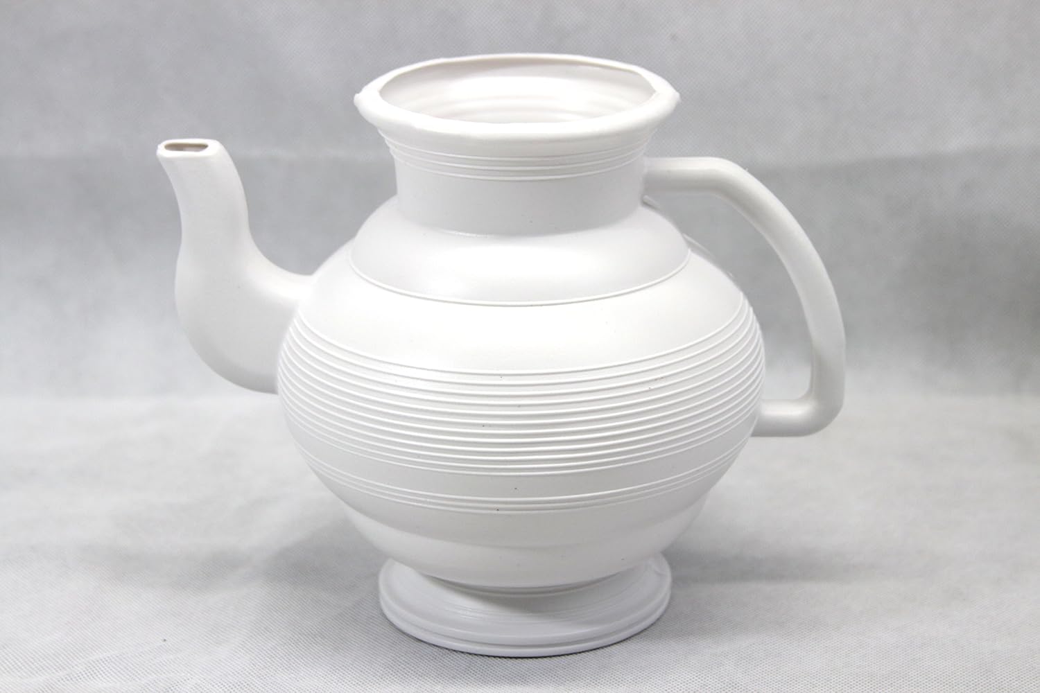 India Bazaar Bathroom/Toilet Lota/Bodna/Toilet Wash Jug/Plastic (White