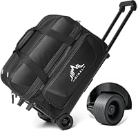 GoHimal 2-Ball Bowling Bag with Wheels