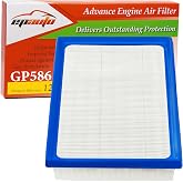 EPAuto GP586 (XA10586) Engine Air Filter Replacement for Toyota and Lexus | Toyota Camry, Corolla, RAV4, Avalon, Highlander, Sienna, Venza, C-HR, Subaru BRZ, Lexus ES300h, UX200, NX350h, NX450h+