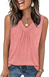 OFEEFAN Tank Top for Women Loose Fit Summer Clothes