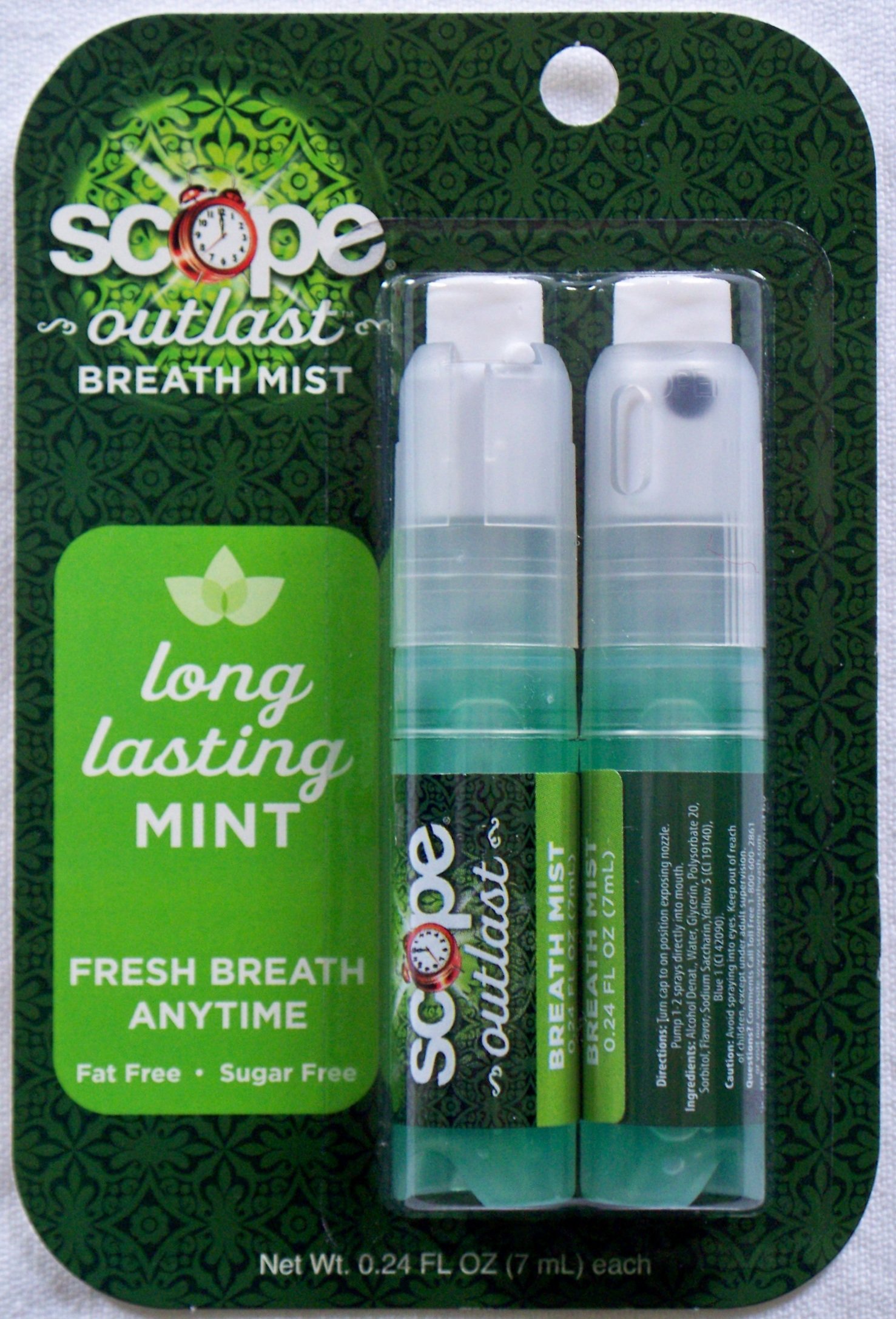 Scope Breath Mist, Cool Peppermint Breath Sprays Beauty