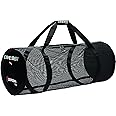 Cressi Strong Foldable Mesh Duffle Bag for Scuba Diving, Snorkeling Equipment | Gorgona & Crete: designed in Italy