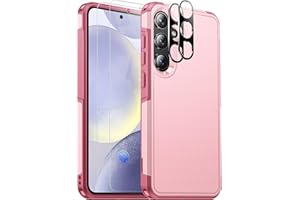 SPIDERCASE Designed for Samsung Galaxy S24 Plus Case, [10 FT Military Grade Drop Protection] Heavy Duty Shockproof Phone Case for Galaxy S24 Plus 2024, Light Pink