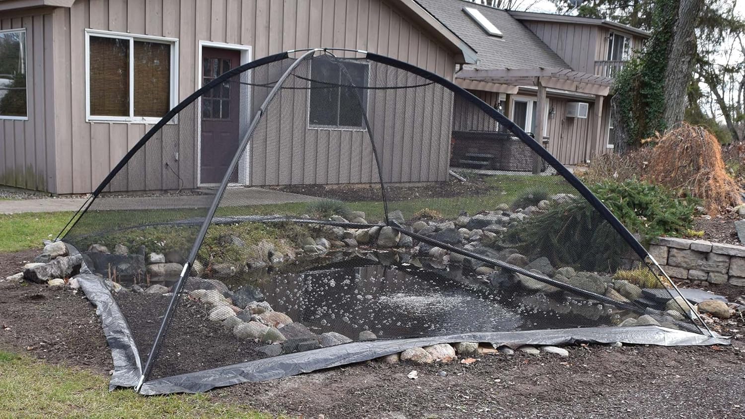 Amazoncom EasyPro PCT810 Pond Garden Cover Protective Net Tent