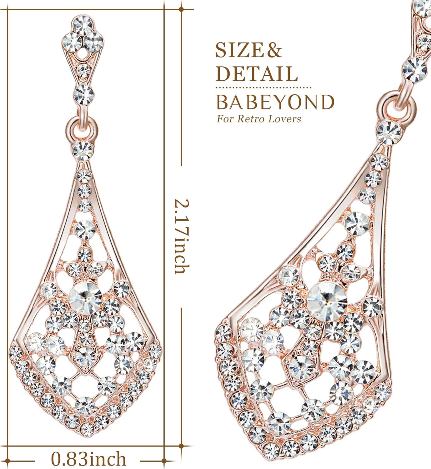BABEYOND 1920s Flapper Accessories Gatsby Costume Accessories Set 20s Flapper Headband Pearl Necklace Gloves Cigarette Holder (Set-132): Clothing