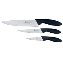 Amazon Brand – Solimo Classic Stainless Steel 3-Piece Knife Set
