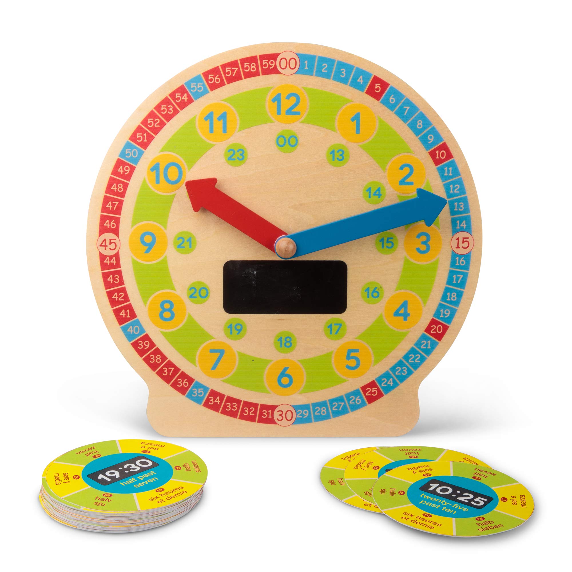 Tobar WOODEN LEARNING CLOCK Toy