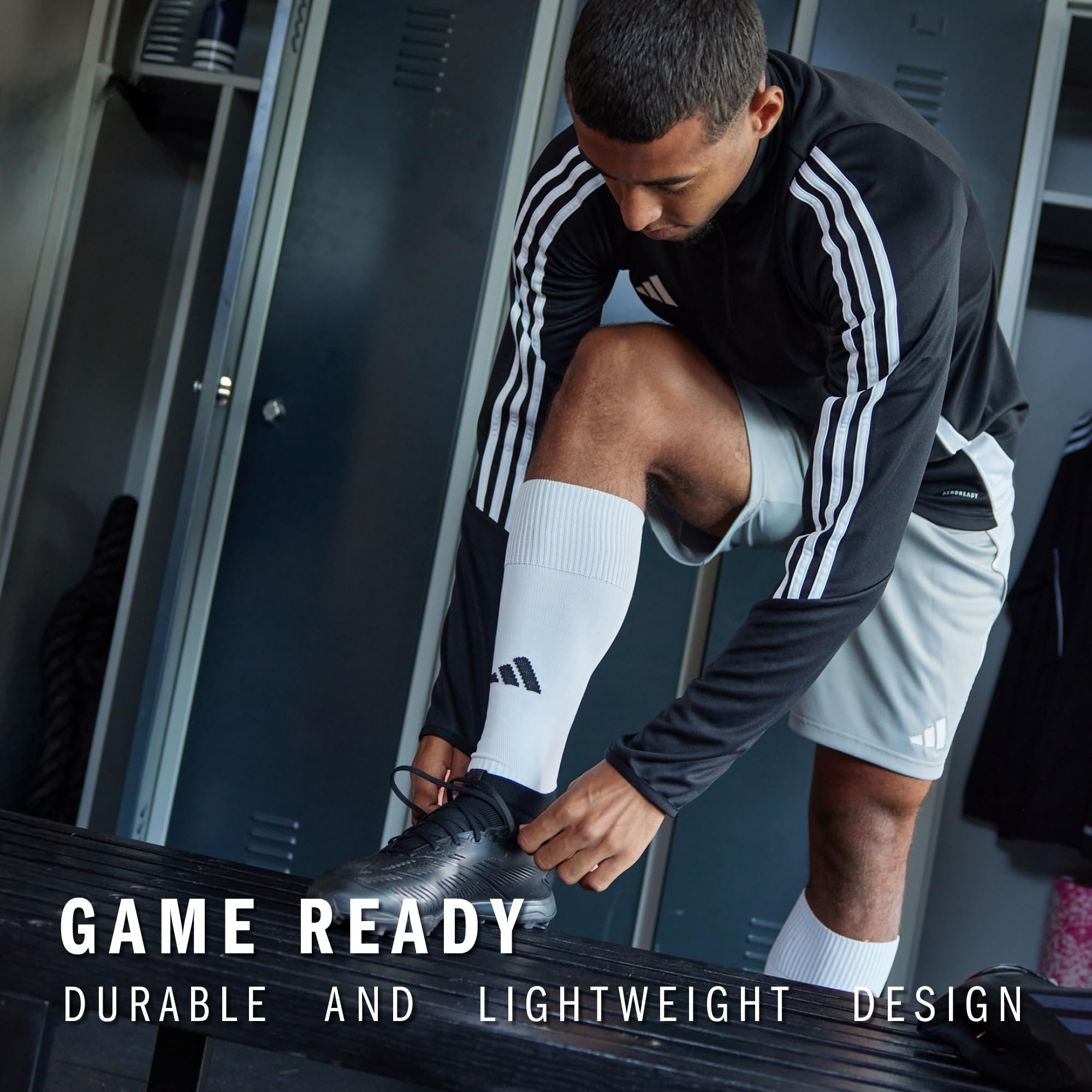 adidas Unisex Metro Soccer Socks for Men, Women, Youth, Boys and Girls, Team Sports