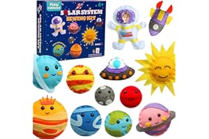 Flying Childhood Solar System Sewing Kit for Kids - Beginner Felt Craft Kits - DIY Activity for Ages 8-12