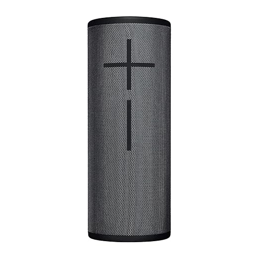 Ultimate Ears Megaboom 3 Bluetooth Lautsprecher (Wasserdichter 360°-Sound) - Mitternachtsschwarz