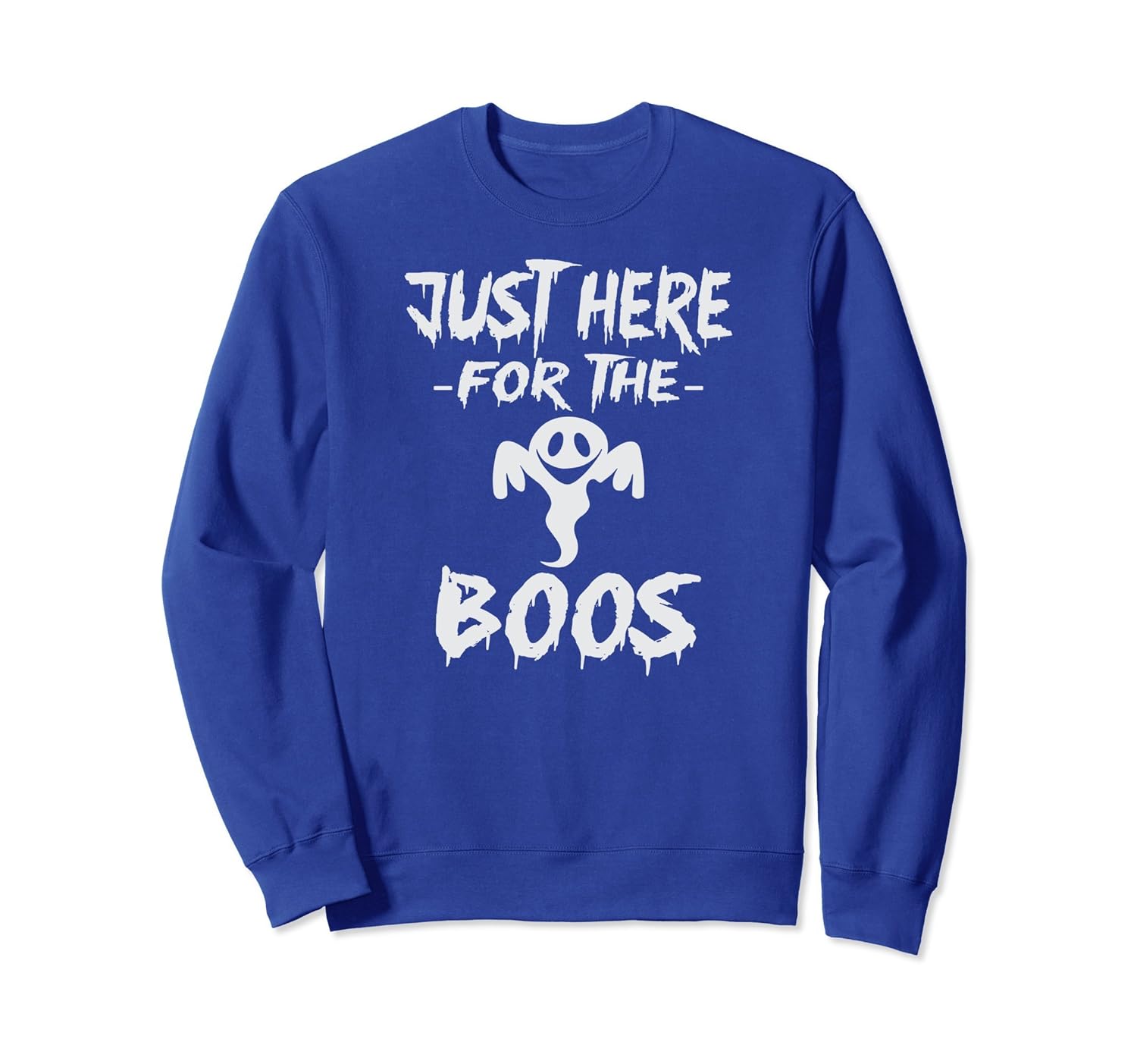 Just Here For The Boos Spooky Halloween Costume Sweatshirt-ANZ