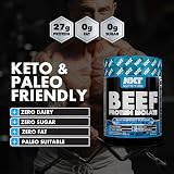 NXT Nutrition Beef Protein Isolate 540g Blue Raspberry 27g Protein view 3