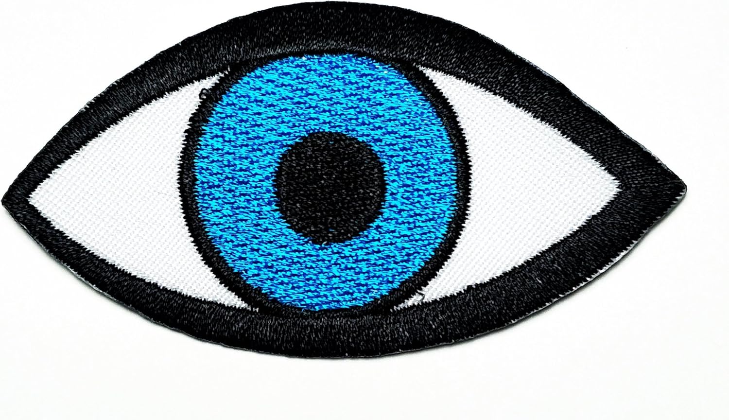 Amazon Com Hho Blue Eye Eyeball Tattoo Eye Eyeball Tattoo Cartoon Patch Embroidered Diy Patches Cute Applique Sew Iron On Kids Craft Patch For Bags Jackets Jeans Clothes Arts Crafts Sewing