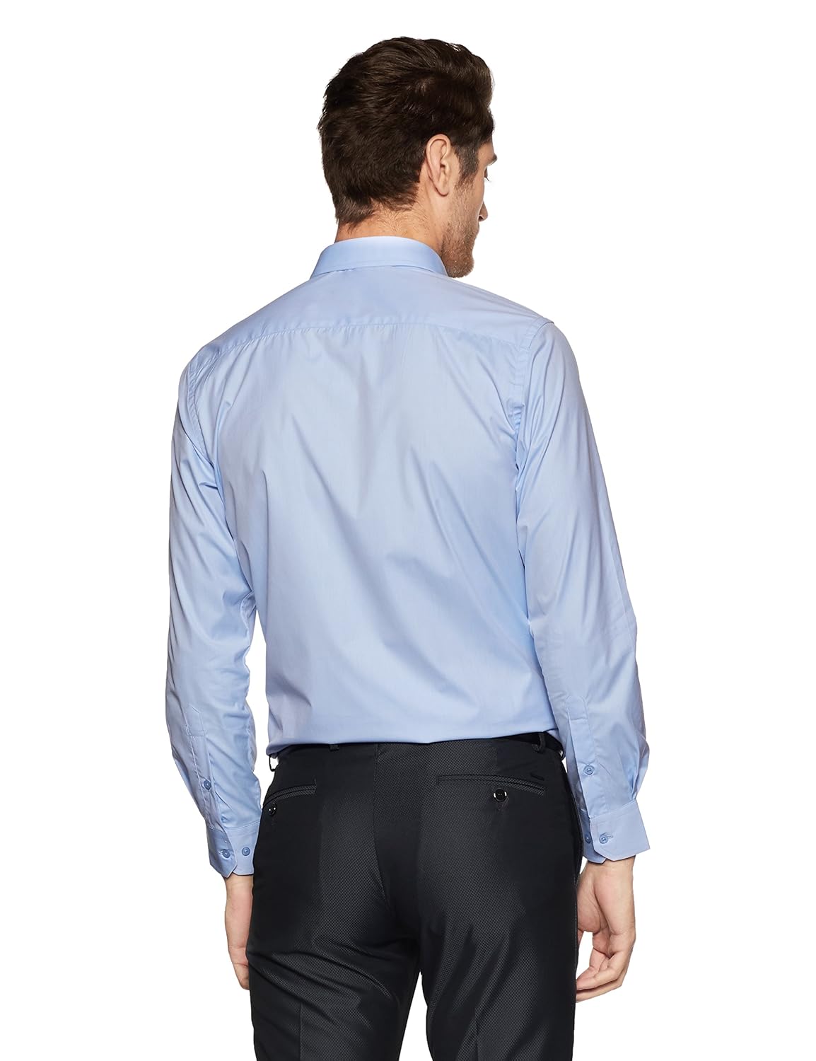 diverse men's plain regular fit formal shirt