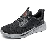 Skechers Men's Slade Breyer Sneaker | Casual, Relaxed Fit, Air-Cooled Memory Foam, Goga Mat Arch, Vegan