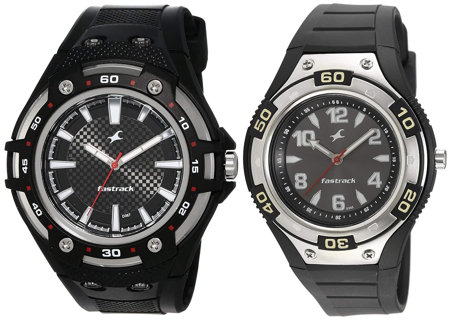 Buy Fastrack Watches Combo (NK9332PP02, NJ9333PP02C) at Amazon.in