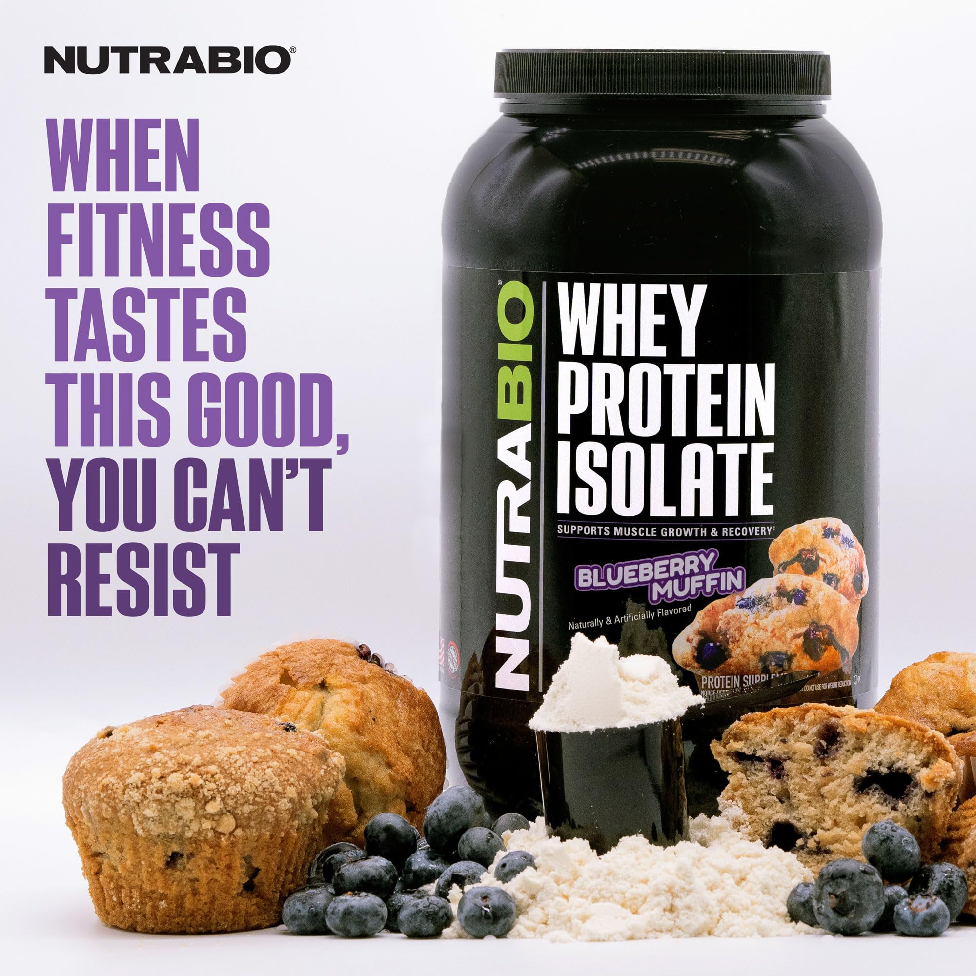 Nutrabio Isolate Mua NutraBio Whey Protein Powder Isolate Supplement – 25g of Protein ...