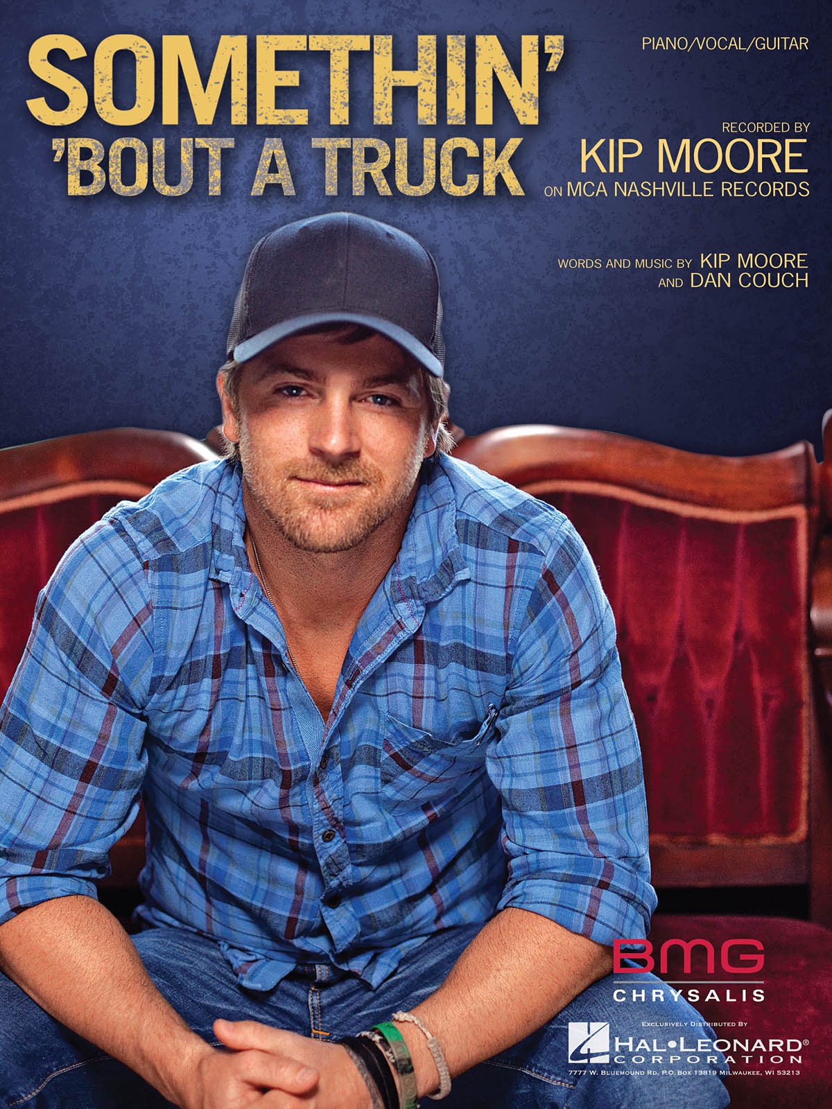 Kip Moore Somethin Bout A Truck Piano Vocal Sheet Music 0884088673796 Amazon Com Books