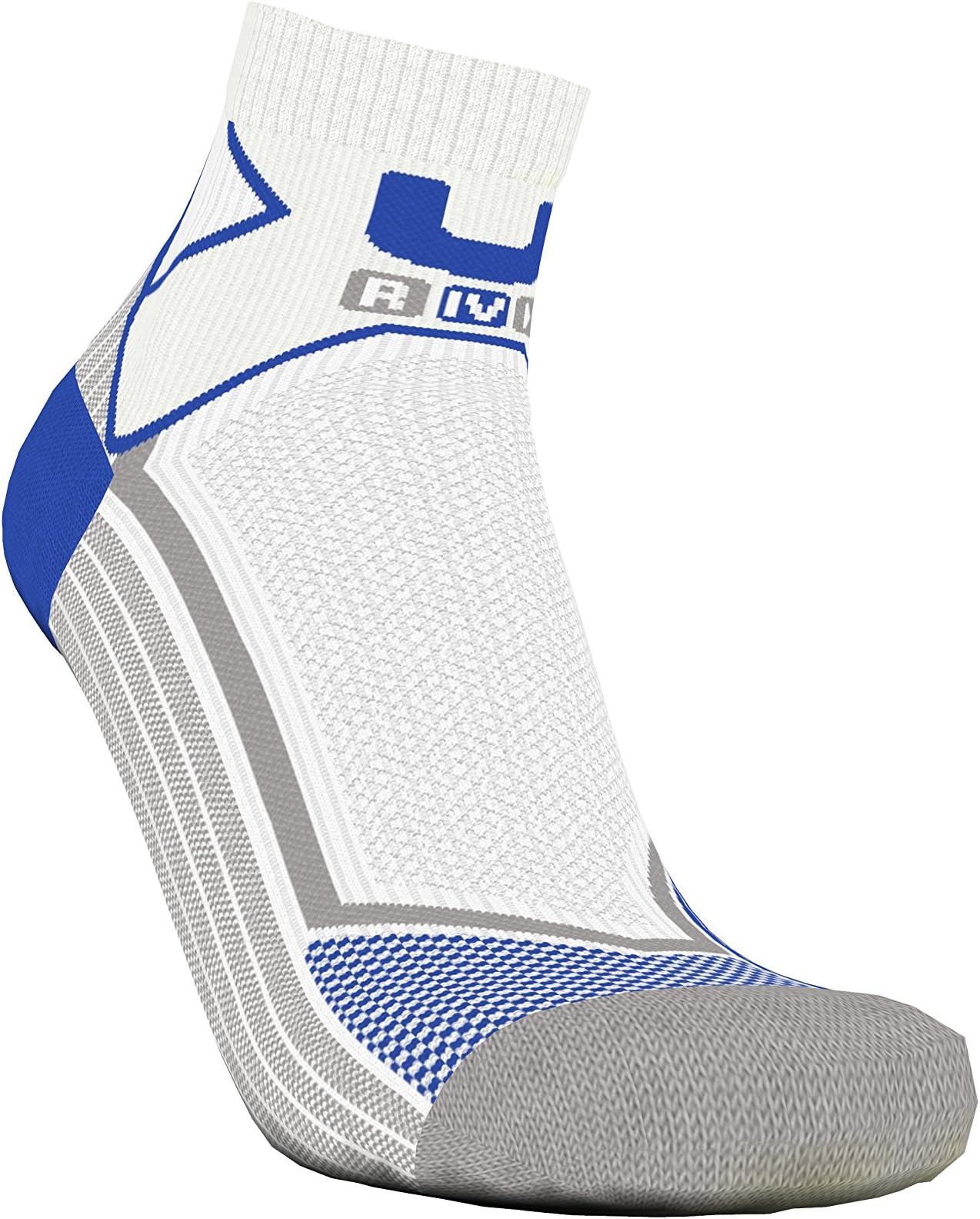 Oxyburn Men's Run Evosmart-hd Half-cut Energizer Socks