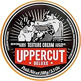 UPPERCUT DELUXE Texture Cream &ndash;Flexible, Reworkable Styling Cream for Men &ndash; Natural Matte Finish, Pliable Hold, Lightweight Hair Product &ndash; 3.5 oz / 100g