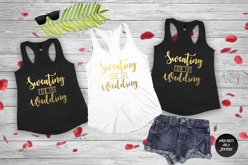 bride workout tank