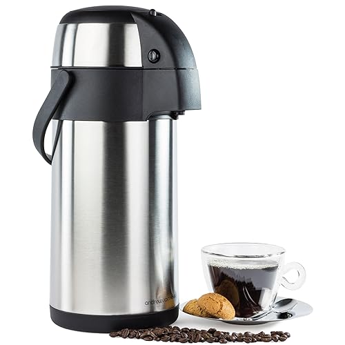 Thermos Lever Action Pump Pot, 2.5 L Amazon.co.uk Kitchen & Home