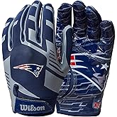 Wilson NFL Stretch Fit Football Gloves – Youth and Adult Sizes