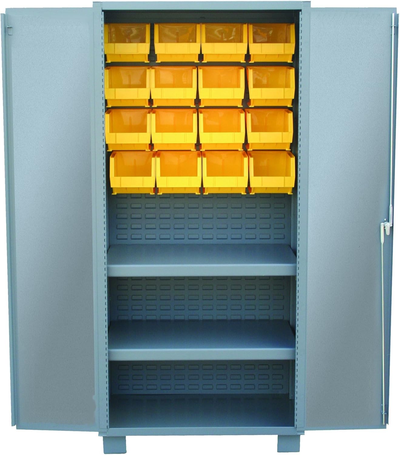 Jamco Products Inc HY248GP Plastic Bin And Shelf Two Shelves, 24Inch x 48