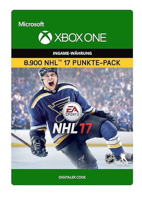 NHL 17 Ultimate Team NHL Points 8900 [Xbox One - Download Code]