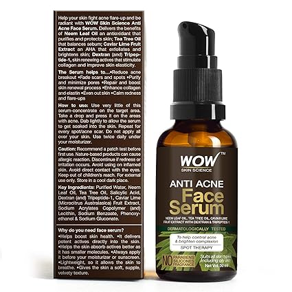 anti acne serum wow