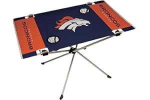 JARDEN SPORTS LICENSING Rawlings NFL Portable Folding Endzone Table, 31.5 in x 20.7 in x 19 in (All Team Options)