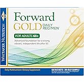 Dr. Whitaker's Forward Gold Daily Regimen Multi-Nutrient Vitamin Supplement for Adults 65+, 60 Packets (30-Day Supply)