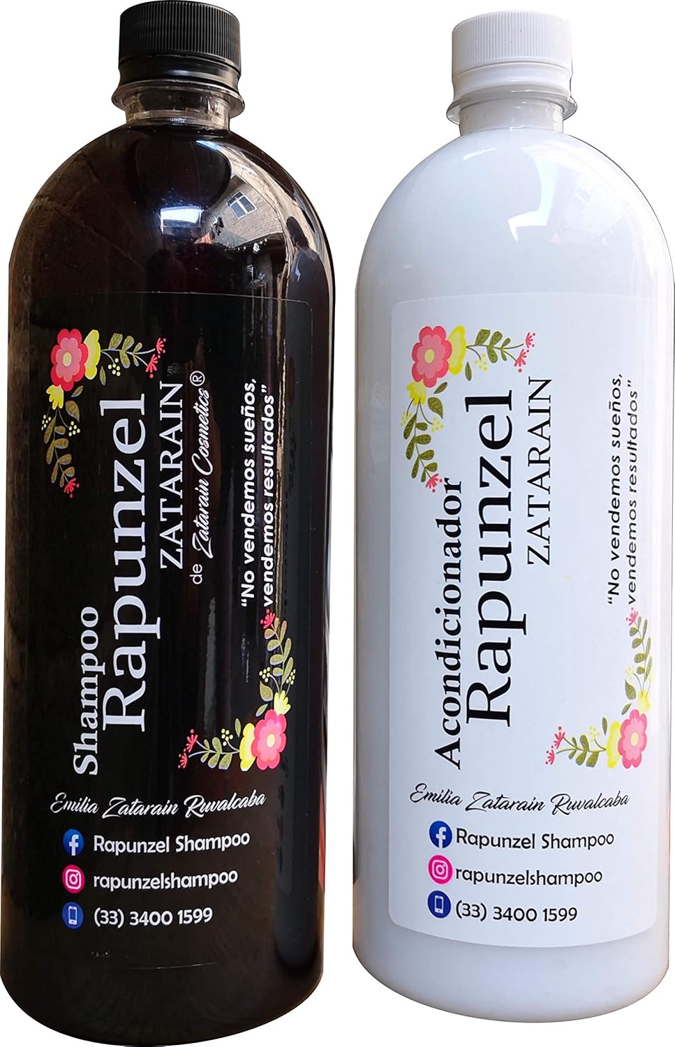 Kit de Shampoo y Acondicionador Rapunzel Zatarain para el crecimiento