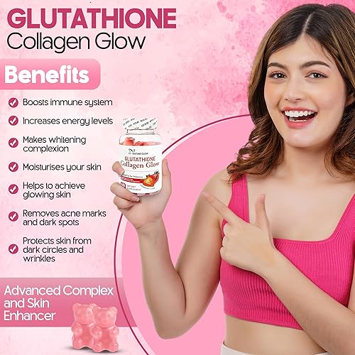 best time to take glutathione collagen glow gummies Glutathione Collagen Gummies main image 0