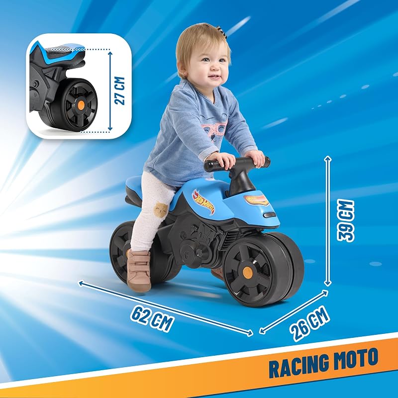Hot Wheels Moto Draisienne Niño, Ruedas Anchas, a Partir de 12 Meses — foto 5 de 7