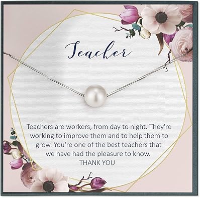 Regalo Per Insegnanti Di Pensionamento Per Insegnanti Apprezzamento Regalo Per Insegnanti In Pensione Regalo Per Insegnanti In Pensione Insegnanti Di Ringraziamento Amazon It Gioielli