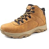 CC-Los Men's Waterproof Hiking Boots - Soft Toe Slip-Resistant with Cushioned Midsole Size 7-13.5