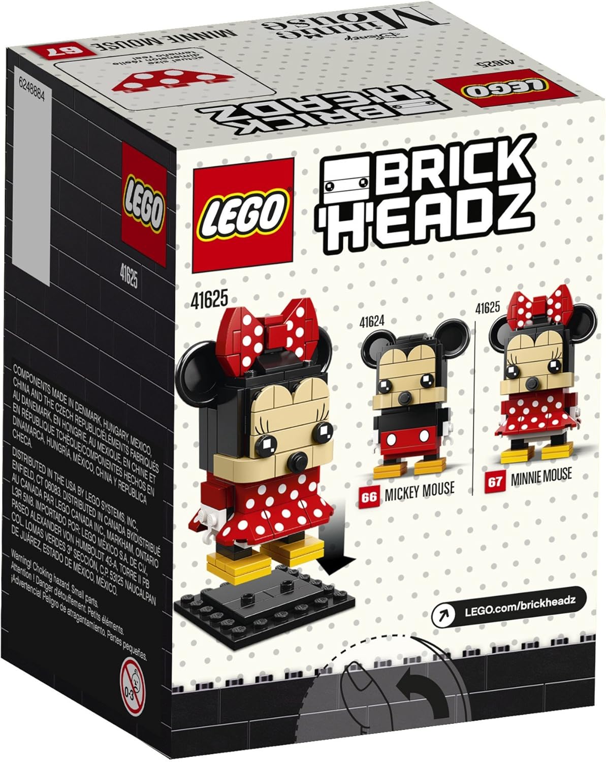 lego brickheadz minnie mouse
