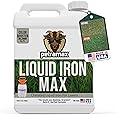 PetraTools Liquid Iron For Lawns - Chelated Iron, Liquid Iron for Plants, Liquid Lawn Fertilizer Concentrate Solutions, Chelated Iron for Plants, Lawn Iron Formula, EDTA-Free & Made In The USA (1 Gal)