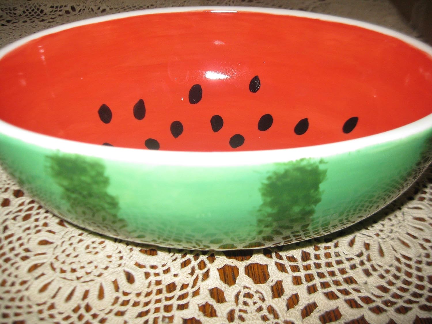 Amazon.com: Large ceramic watermelon bowl: Handmade