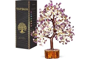 Amethyst Crystal Tree - Bonsai Trees, Balancing Tree, Crystal Gifts for Women, Crystal Tree for Positive Energy, Crytals and 